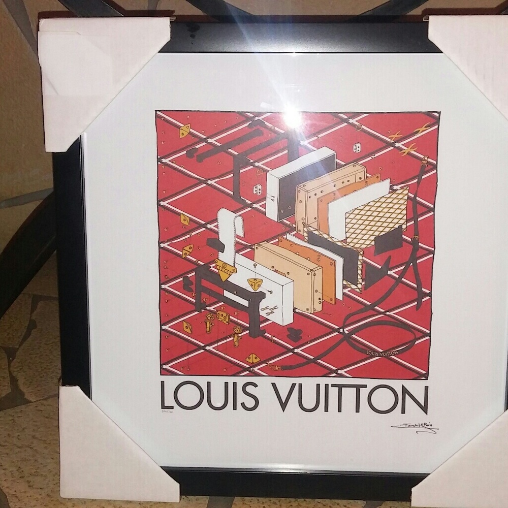 SUPREME FAIRCHILD PARIS WALL ART Louis Vuitton  